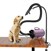 Adjustable Pet Grooming Bracket Stand – Stainless Steel Support Arm for Drying and Grooming Cats & Dogs