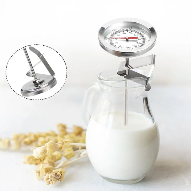 Stainless Steel Kitchen Thermometer - Accurate Temperature Measurement