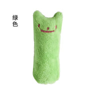 Interactive Teeth Grinding Catnip Toy – Plush Chew Toy for Cats and Kittens