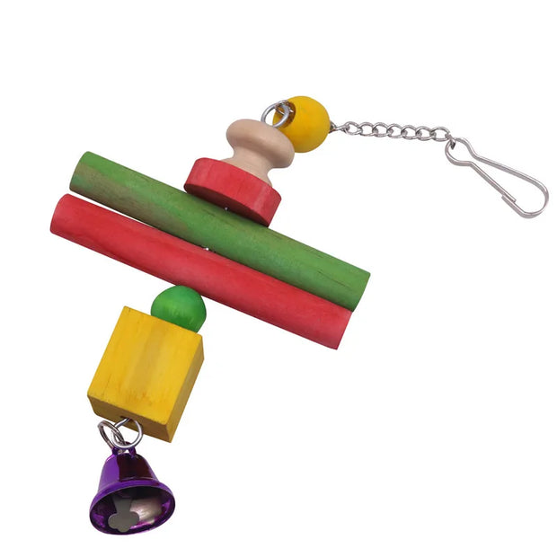 Handmade Bird Cage Toys – Colorful Parrot Accessories for Play &amp; Training