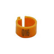 High-Quality 8mm Bird Clip Ring – Plastic Foot Rings for Bird Identification (1000 Pcs)