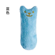 Interactive Teeth Grinding Catnip Toy – Plush Chew Toy for Cats and Kittens