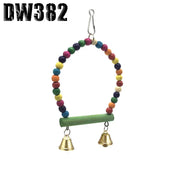 Handmade Bird Cage Toys – Colorful Parrot Accessories for Play &amp; Training