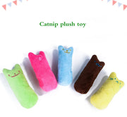 Interactive Teeth Grinding Catnip Toy – Plush Chew Toy for Cats and Kittens