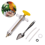 10ml 20ml 50ml Parrot Feeding Syringe Hose Parrots Bird Feeders  Syringe High Quality  Bird Feeder Balcony Syringe Hose Needle