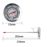 Stainless Steel Kitchen Thermometer - Accurate Temperature Measurement