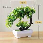 Artificial Bonsai Tree – Small Potted Simulation Plant for Table Decoration, Home, Hotel & Garden Decor