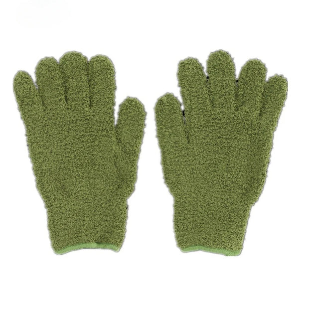 Microfiber Dust Cleaning Gloves - Reusable & Machine Washable