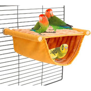 Soft & Warm Hanging Hammock for Birds – Fleece & Canvas Nest for Hamsters, Parrots & Small Pets