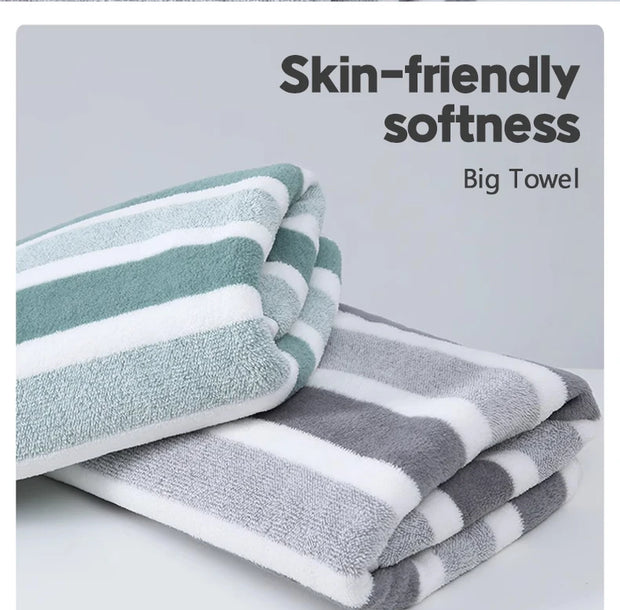 Thickened Absorbent Bath Towel – Soft and Durable for Everyday Use