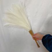 10PCS 55CM Fluffy Pampas Grass – Boho Wedding, Party & Home Decor Artificial Flowers