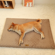 Removable Cover Corduroy Dog Bed - Comfortable and Washable Bed for All Dog Sizes