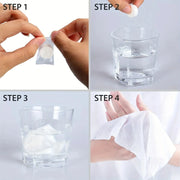 100pcs Compressed Towels – Portable, Absorbent, and Multi-Purpose