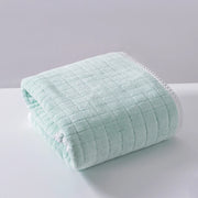 Square Spiral Bath Towel – Quick Drying, Water Absorbent, Soft &amp; Stylish for Daily Use