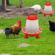 Chicken Feeder Bucket with Legs – 1.5kg Capacity, Plastic Poultry Feeder