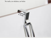 Stainless Steel Wall Mount Toilet Paper Holder – Rustproof, No Punching Installation