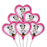 Minnie Mouse Birthday Party Supplies – Disposable Tableware, Balloons, Cups, Plates, Tablecloth, Baby Shower Decorations