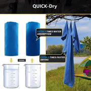 Quick-Dry Microfiber Sports Towel – Perfect for Yoga, Gym, Outdoor Adventures & More