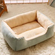 Plush Cat Bed, Comfortable Pet Cushion for Cats and Kittens, Breathable and Soft, Available in S, M, L Sizes