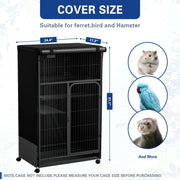 Bird Cage Cover Out Birdcage Cover Durable Breathable Washable Material for Night Heavy Duty Waterproof Pet Parrot ferret Cover