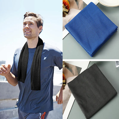 Microfiber Cooling Towel Quick Dry for Sports, Gym, Yoga, Running