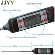 Digital Pen-Type Food Thermometer with Stainless Steel Probe