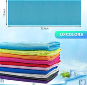 Microfiber Cooling Towel Quick Dry for Sports, Gym, Yoga, Running