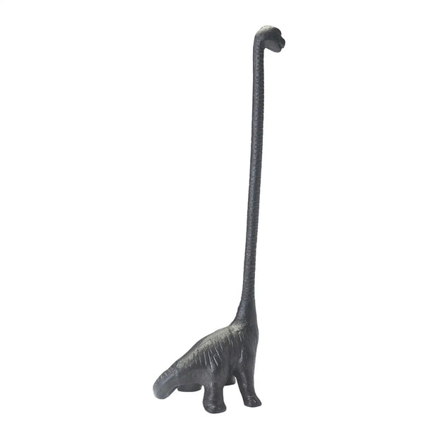 Cast Iron Dinosaur Paper Holder - Freestanding Roll Holder