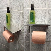 Type A Aluminum Alloy Toilet Paper Holder – Economical, Lightweight, and Durable