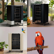 Waterproof Bird Cage Cover with Adjustable Panels – Durable, Breathable, and Protective