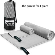 Microfiber Sports Towel – Quick-Dry, Handmade, Soft &amp; Absorbent