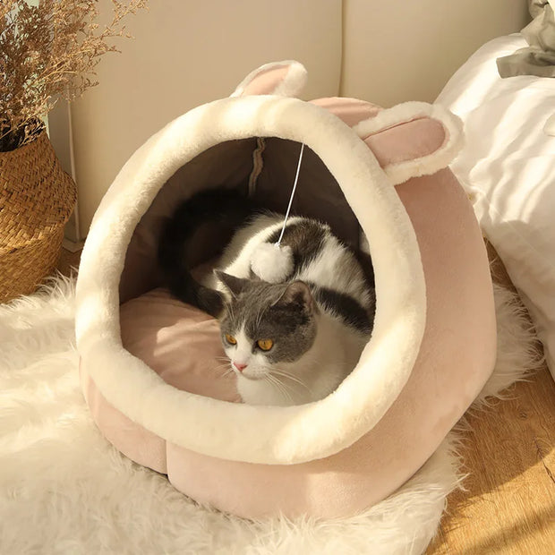 100% Cotton Soft and Comfortable Pet Bed for Cats