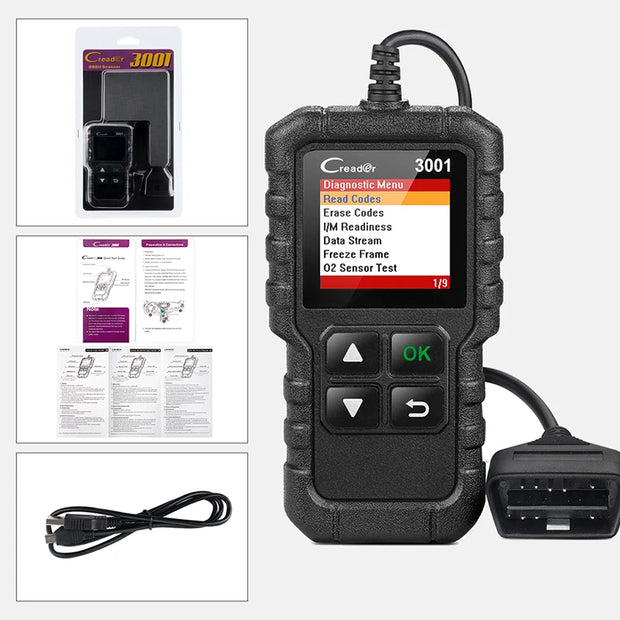 LAUNCH CR3001 OBD2 Code Reader - Engine Diagnostic Scan Tool