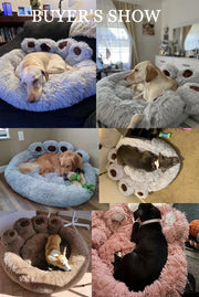 Comfortable Plush Dog Bed – Washable, Breathable, and Soft for Small to Large Dogs