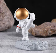 Astronaut Mobile Phone Stand – Nordic Resin Desk Decoration, Spaceman Holder, Gift Ornament