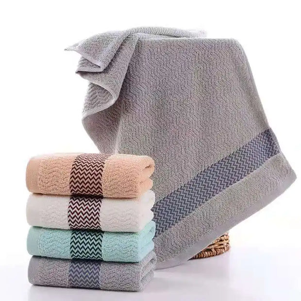 100% Cotton Woven Towel – Soft, Absorbent, and Durable