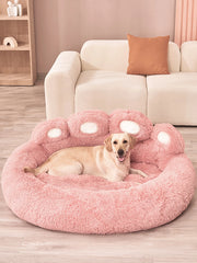 Comfortable Plush Dog Bed – Washable, Breathable, and Soft for Small to Large Dogs