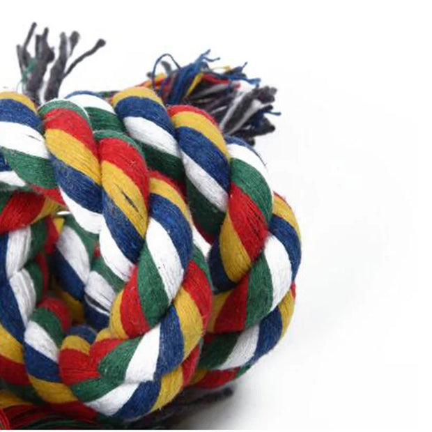 Cotton Bird Toy Rope - 50cm Length (Color as Picture)