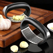 Stainless Steel Garlic Press - Durable & Eco-Friendly Kitchen Tool