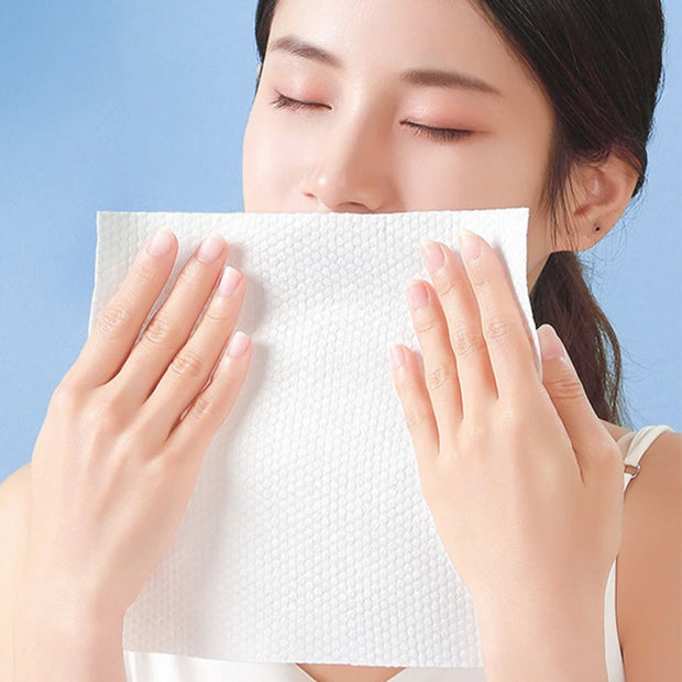 Disposable Plant Fiber Facial Towels – Soft, Durable, &amp; Eco-Friendly