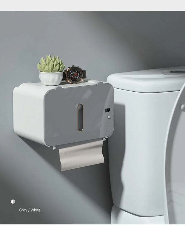 Intelligent Induction Tissue Box - Automatic Electric Toilet Paper Dispenser