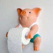 Pig Style Toilet Paper Holder