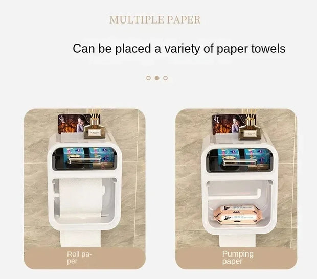 Plastic Toilet Tissue Box – Durable and Convenient Bathroom Storage Solution