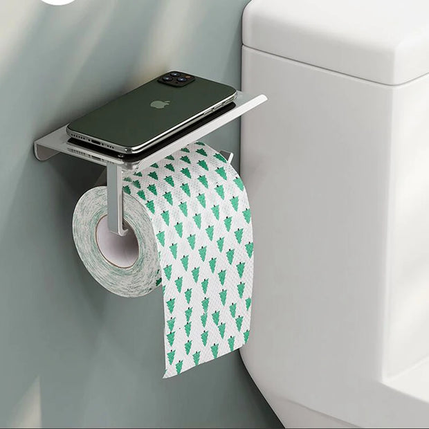 Type A Aluminum Alloy Toilet Paper Holder – Economical, Lightweight, and Durable