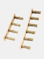 Pet Bird Steps - Wooden Bird Perch Ladder for Cage Accessory