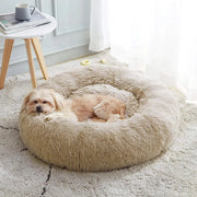 Soft Plush Cat Bed - Warm and Comfortable Sleeping Nest for Cats