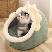 100% Cotton Soft and Comfortable Pet Bed for Cats