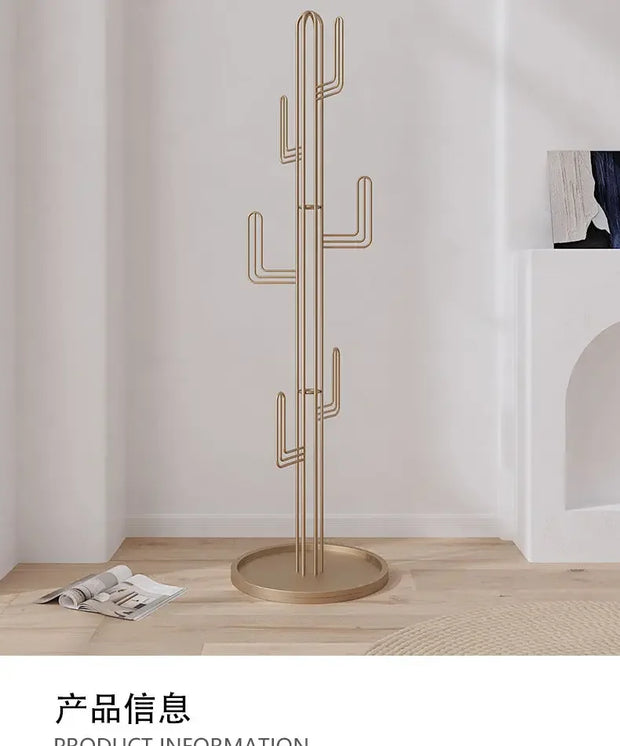 Cactus Coat Hanger Floor To Floor Simple Modern Clothing Hanger Living Room Hanger Floors To Floor Bedroom