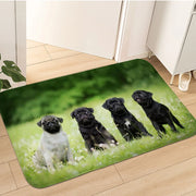 Modern Cartoon Printed Suede Carpet – Anti-Slip, Wrinkle-Resistant, Available in Multiple Sizes