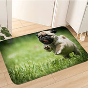 Modern Cartoon Printed Suede Carpet – Anti-Slip, Wrinkle-Resistant, Available in Multiple Sizes